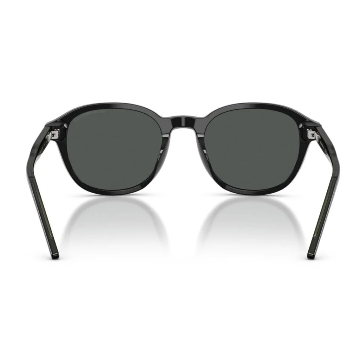 Classic black Emporio Armani EA4247U sunglasses with Eagle temple logo