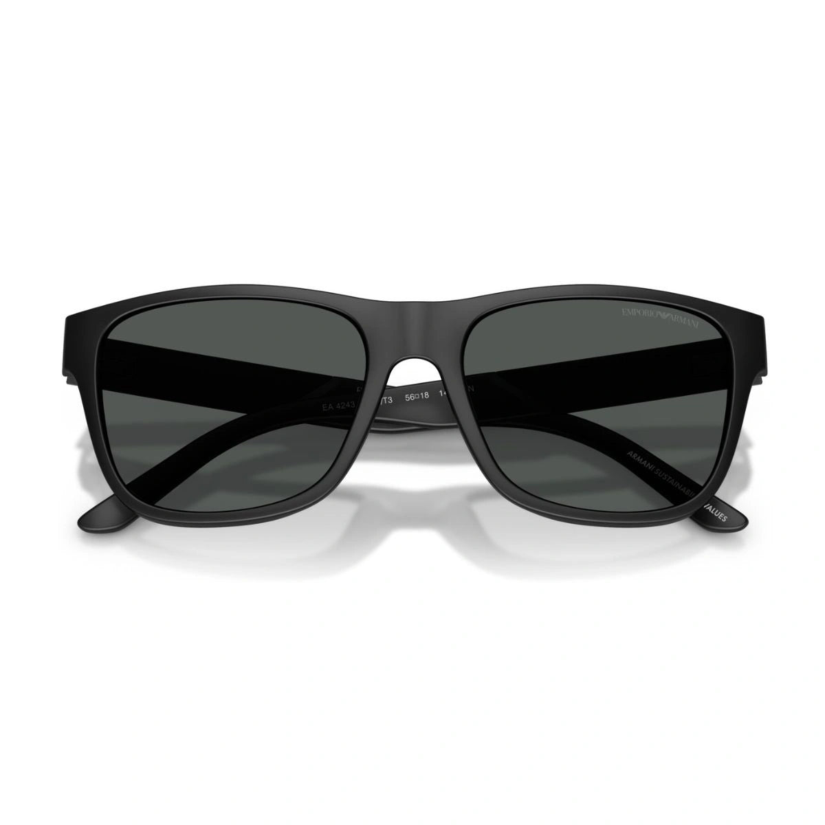 Modern Emporio Armani EA4243 Matte Black Luxury Eyewear for Men & Women