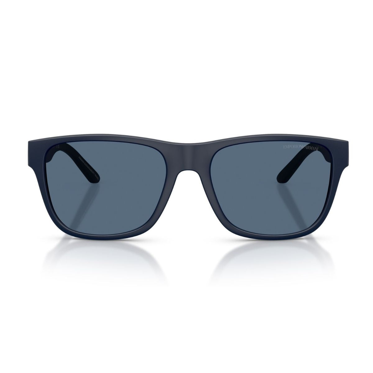 Latest Emporio Armani EA4243 Matte Blue Designer Sunglasses Dark Blue Lenses