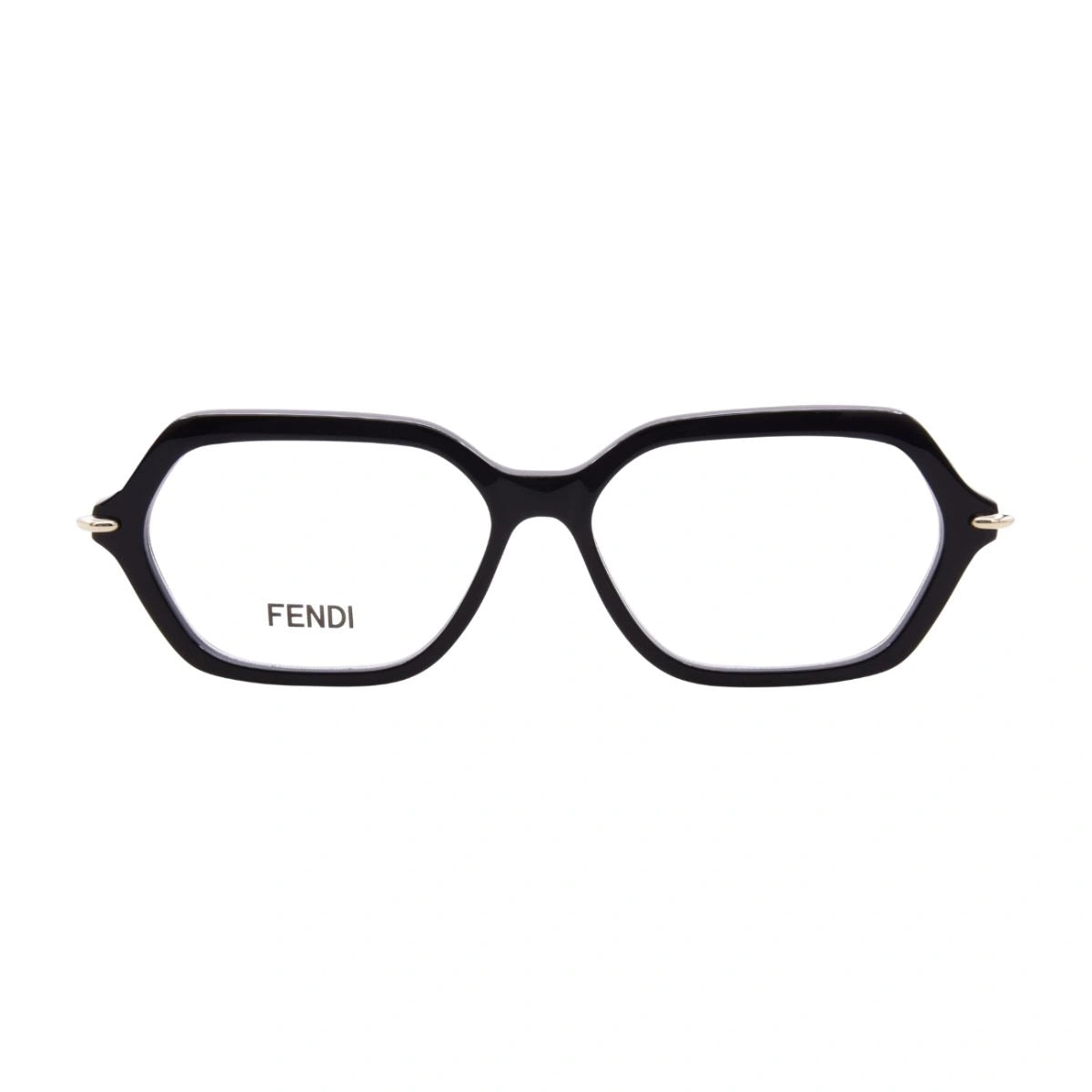 Fendi Selleria FE50125I 001 black designer spectacles for women luxury style