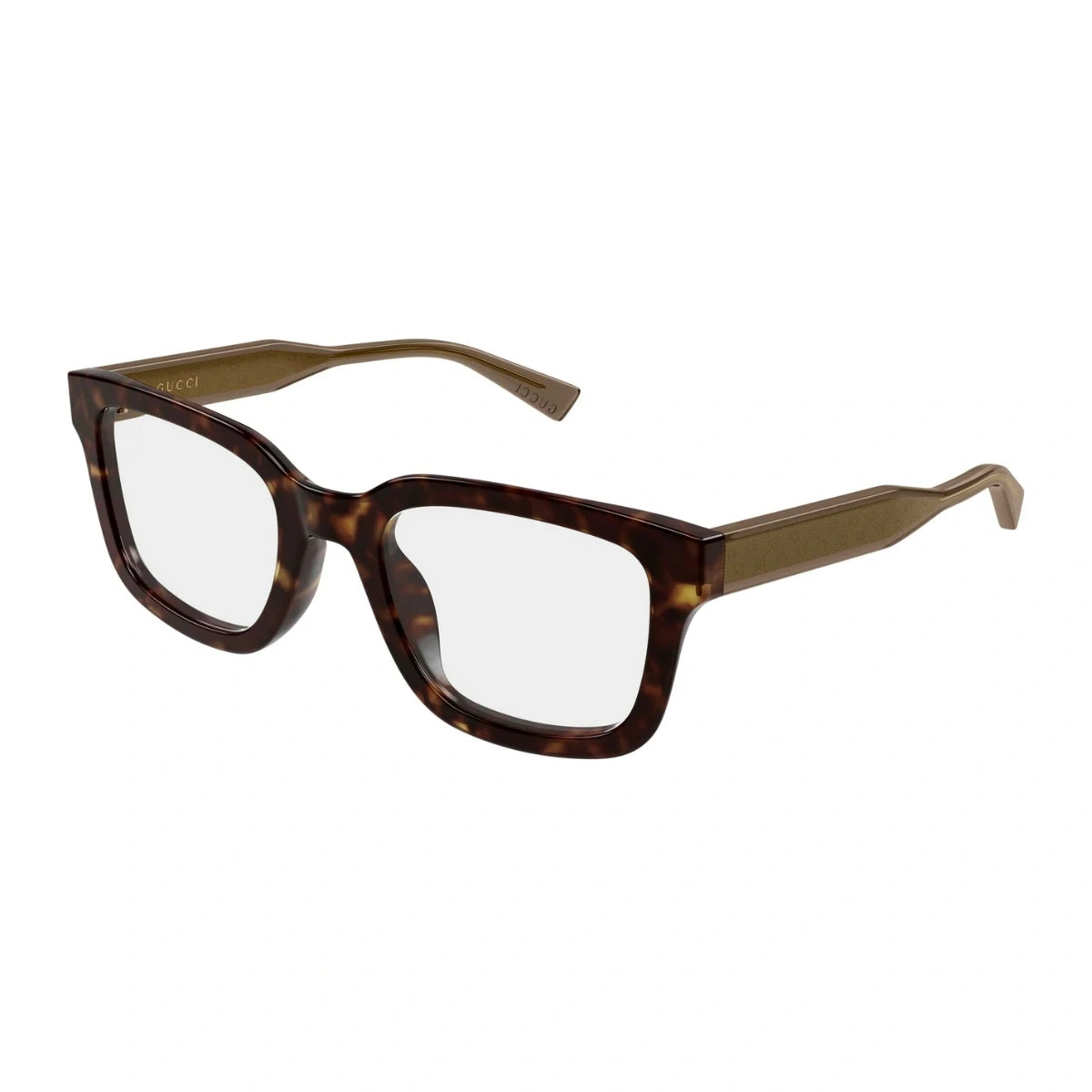 Stylish Gucci optical frame in havana colour for everyday style at Optorium India