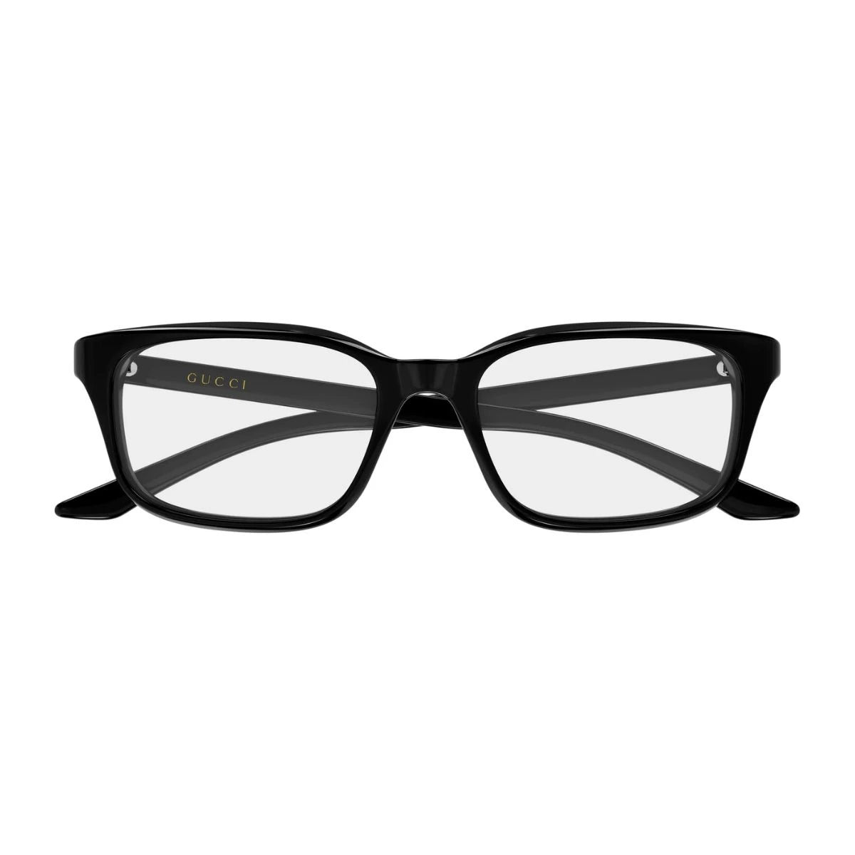 Gucci GG2082O 001 black rectangle men’s eyeglasses at Optorium India
