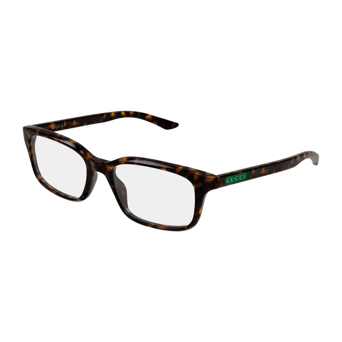 Stylish Gucci rectangle prescription glasses GG2082O 002 for men at Optorium