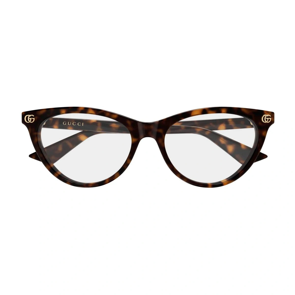 Gucci GG2112O 002 Dark Havana cat eye prescription eyeglasses for women