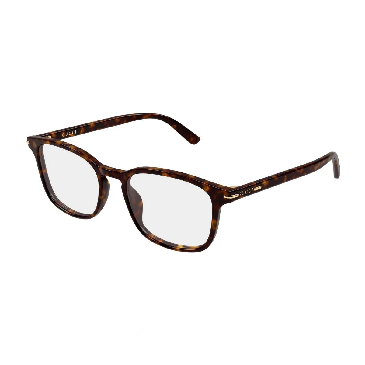 Luxury Gucci GG2129O 002 unisex Dark Havana prescription eyeglasses