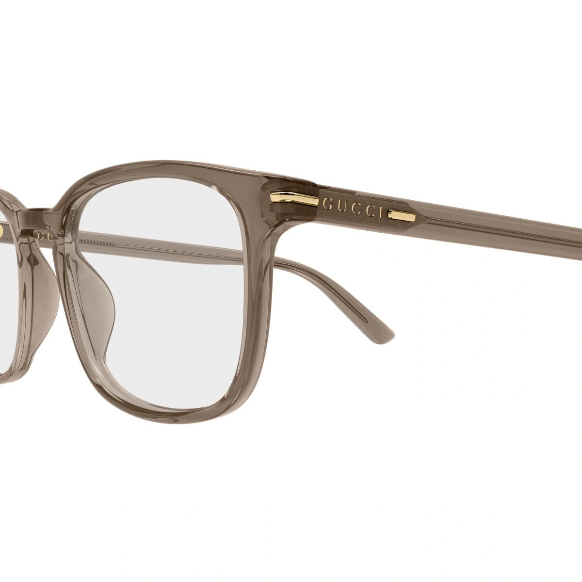 Shop Gucci GG2129O 003 luxury square eyeglasses online at Optorium