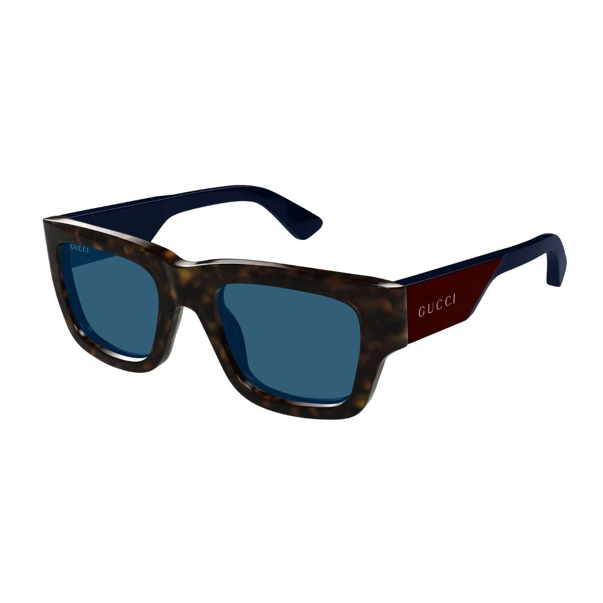 Explore Gucci GG1668S 002 men's square sunglasses with UV protection