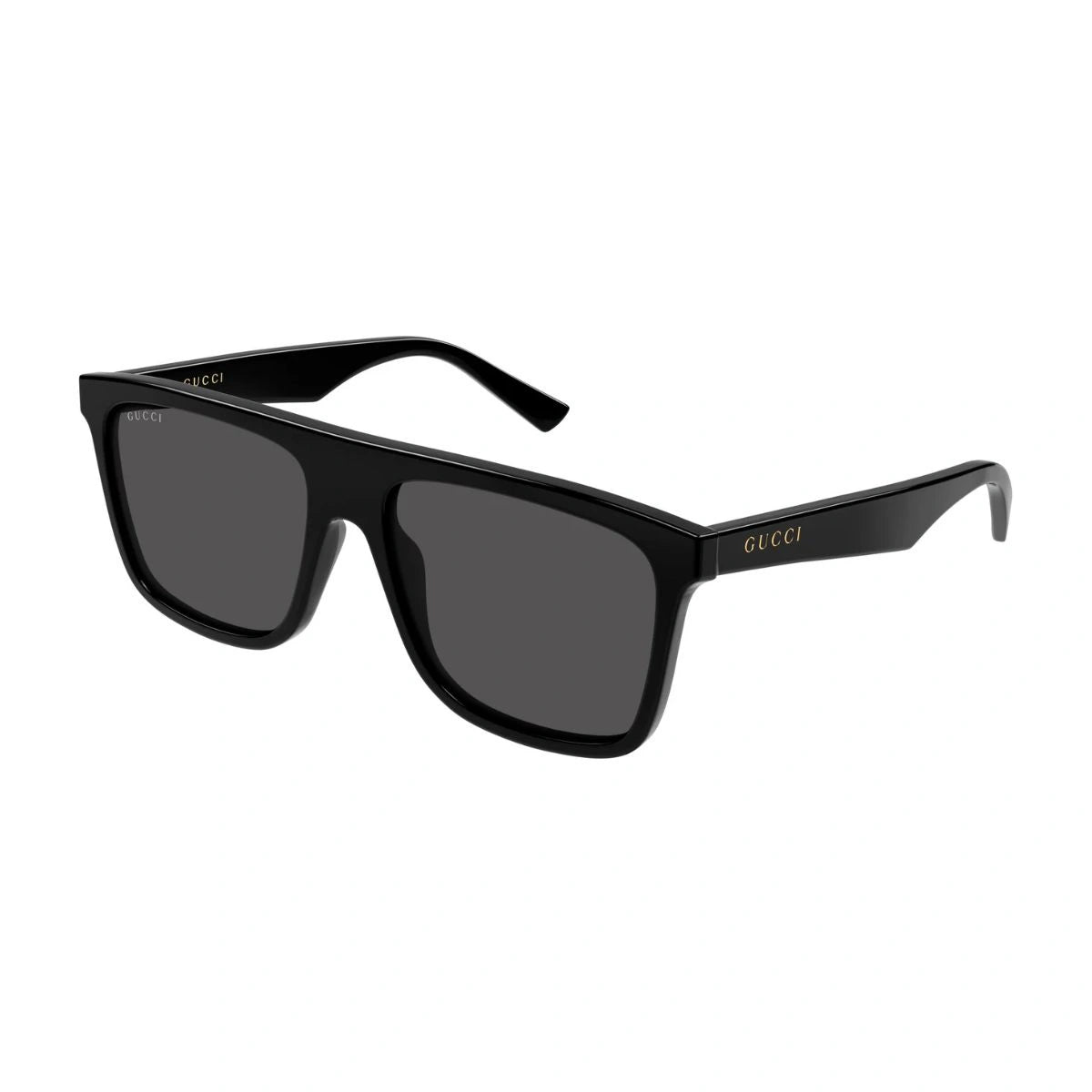 Authentic Gucci GG2182S 001 Black Designer Square Sunglasses for Men
