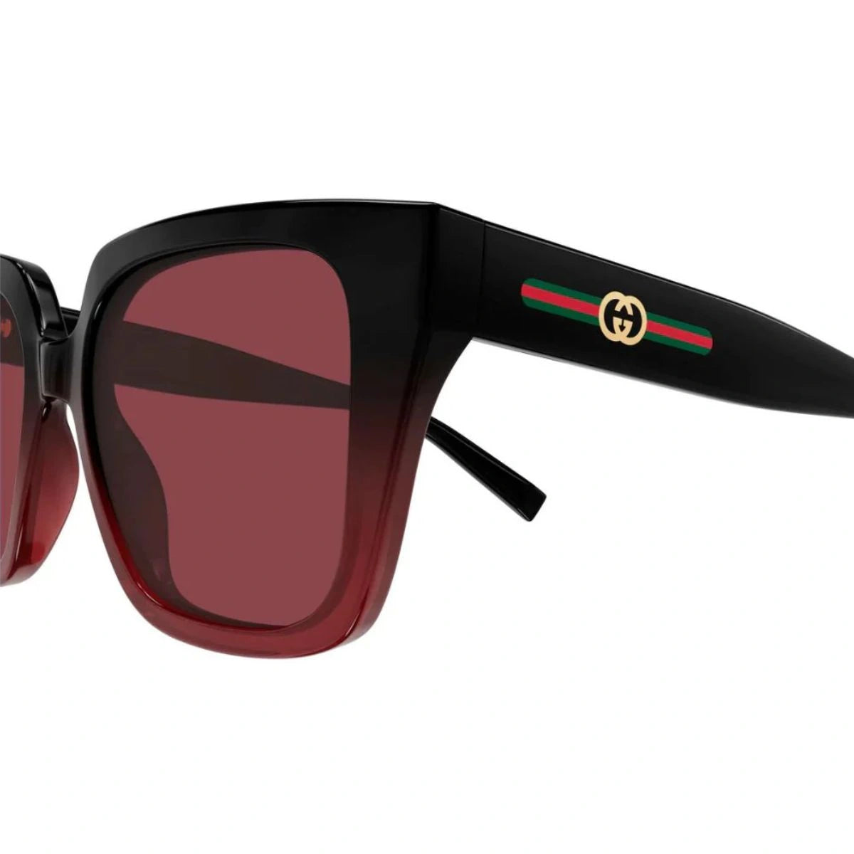 Gucci square sunglasses gradient frame stylish modern look