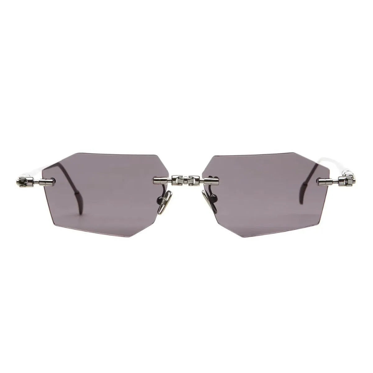 Kuboraum Maske H63 GM rimless sunglasses with dark grey lense