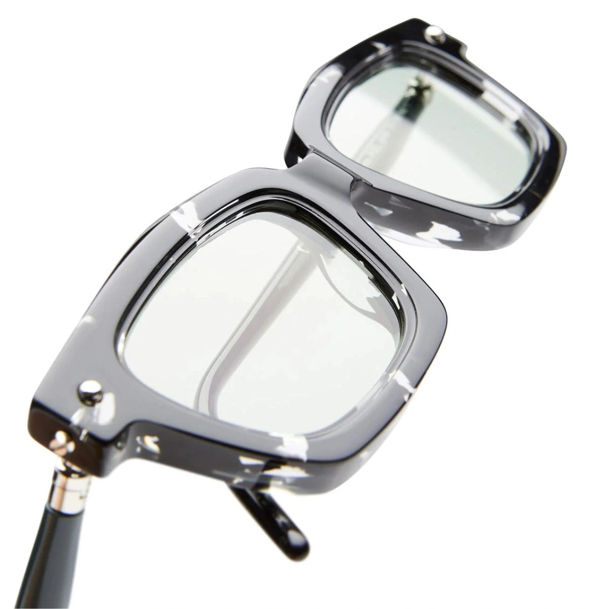 Kuboraum Maske P25 WHM artistic square luxury eyewear design
