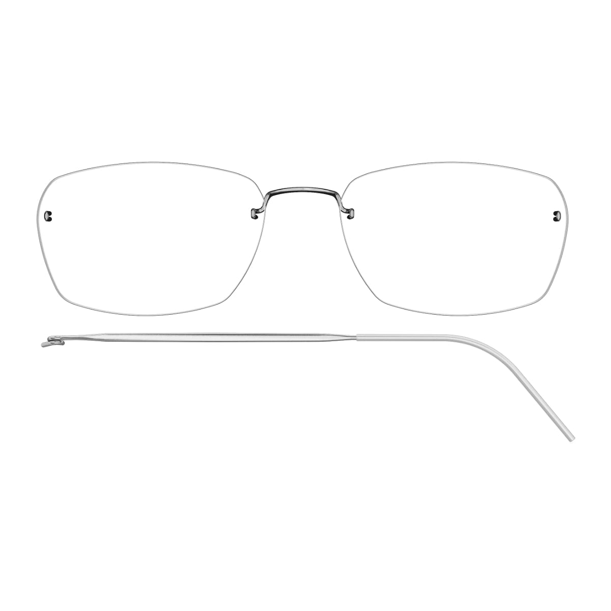 "Lindberg rimless titanium eyeglasses SPI 2544W P10  for men and women at Optorium"
