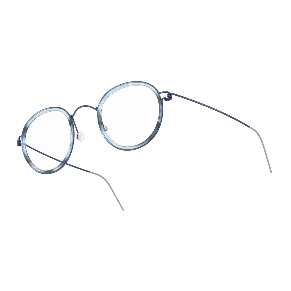 Lindberg titanium material round prescription glasses Lex U13 online in India – Optorium