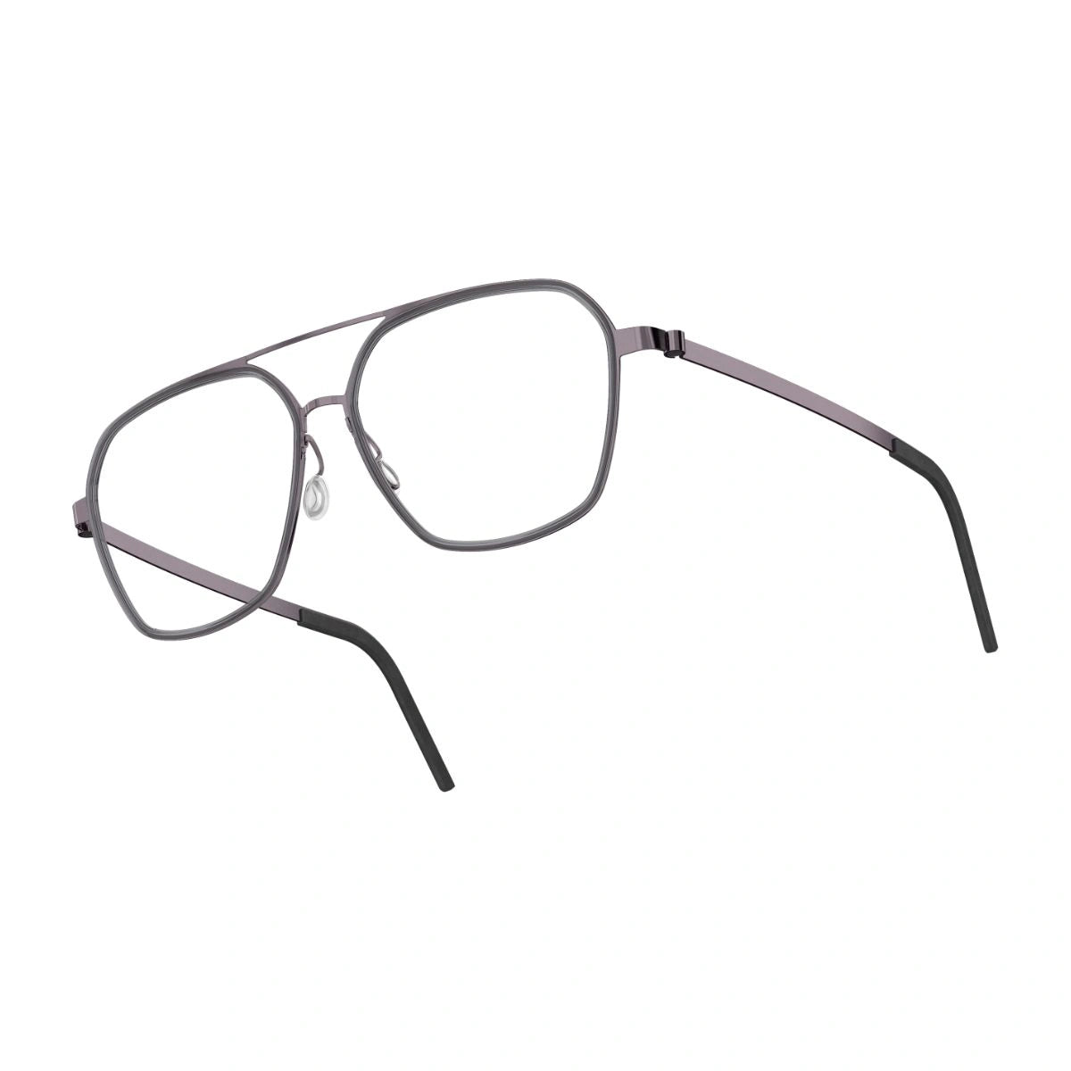Premium LINDBERG Strip Titanium 9774 PU14 aviator eyeglasses unisex