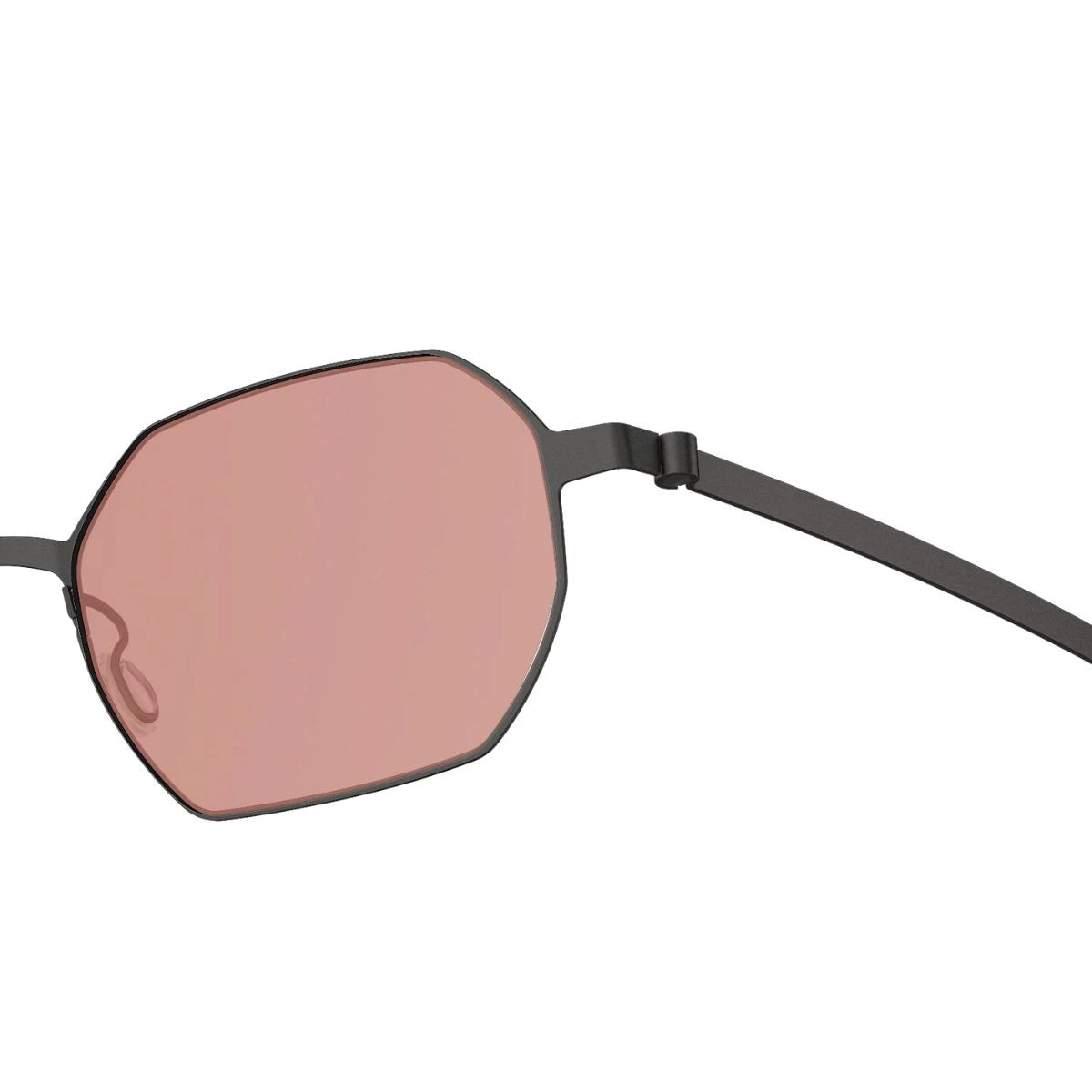 Lindberg unisex red lens sunglasses 89019 U9 stylish lightweight eyewear at Optorium