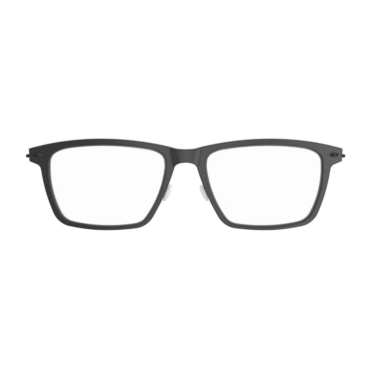 "Shop Lindberg n.o.w. titanium Frame 6646 U9, premium designer titanium glasses with a minimalist black finish, perfect for luxury eyewear lovers Best lightweight comfort at Optorium."