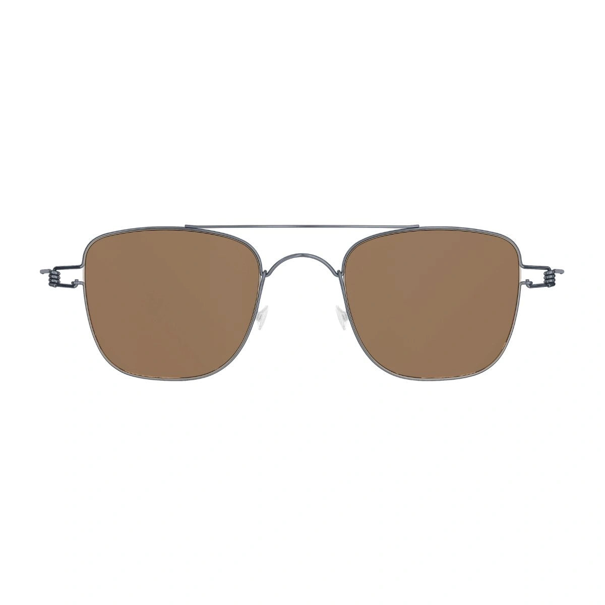 LINDBERG 82029 PU16 navigator sunglasses with brown sun lenses