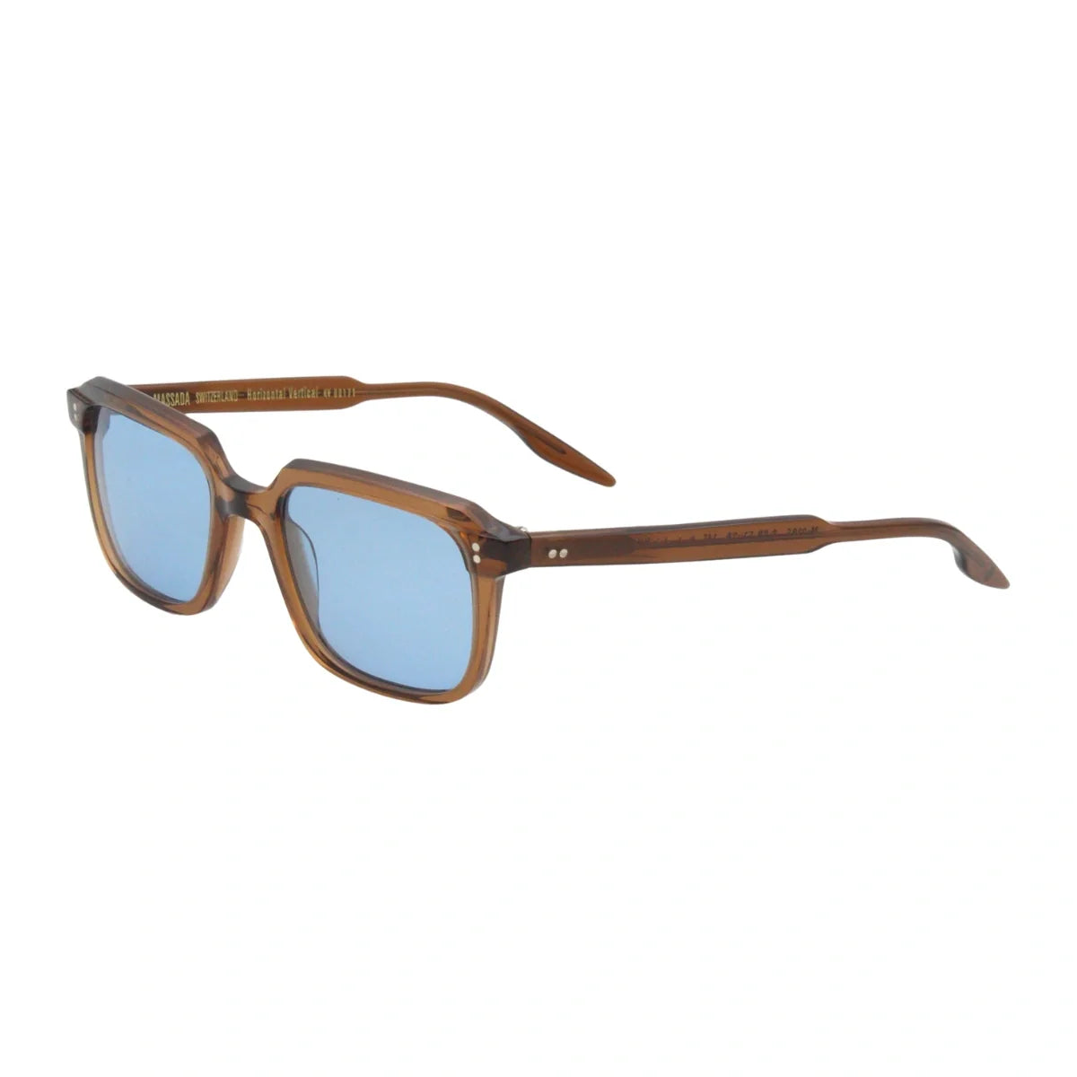 Massada unisex shades 3195 CB  with Brancusi art inspired special temples order massada eyewear at Optorium