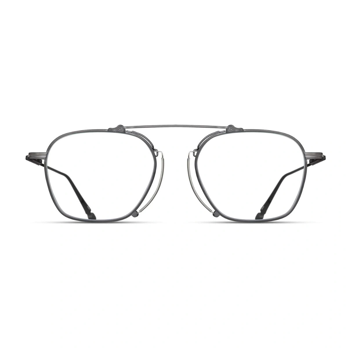Matsuda M3129 MBK Matte Black square full-rim optical eyeglasses