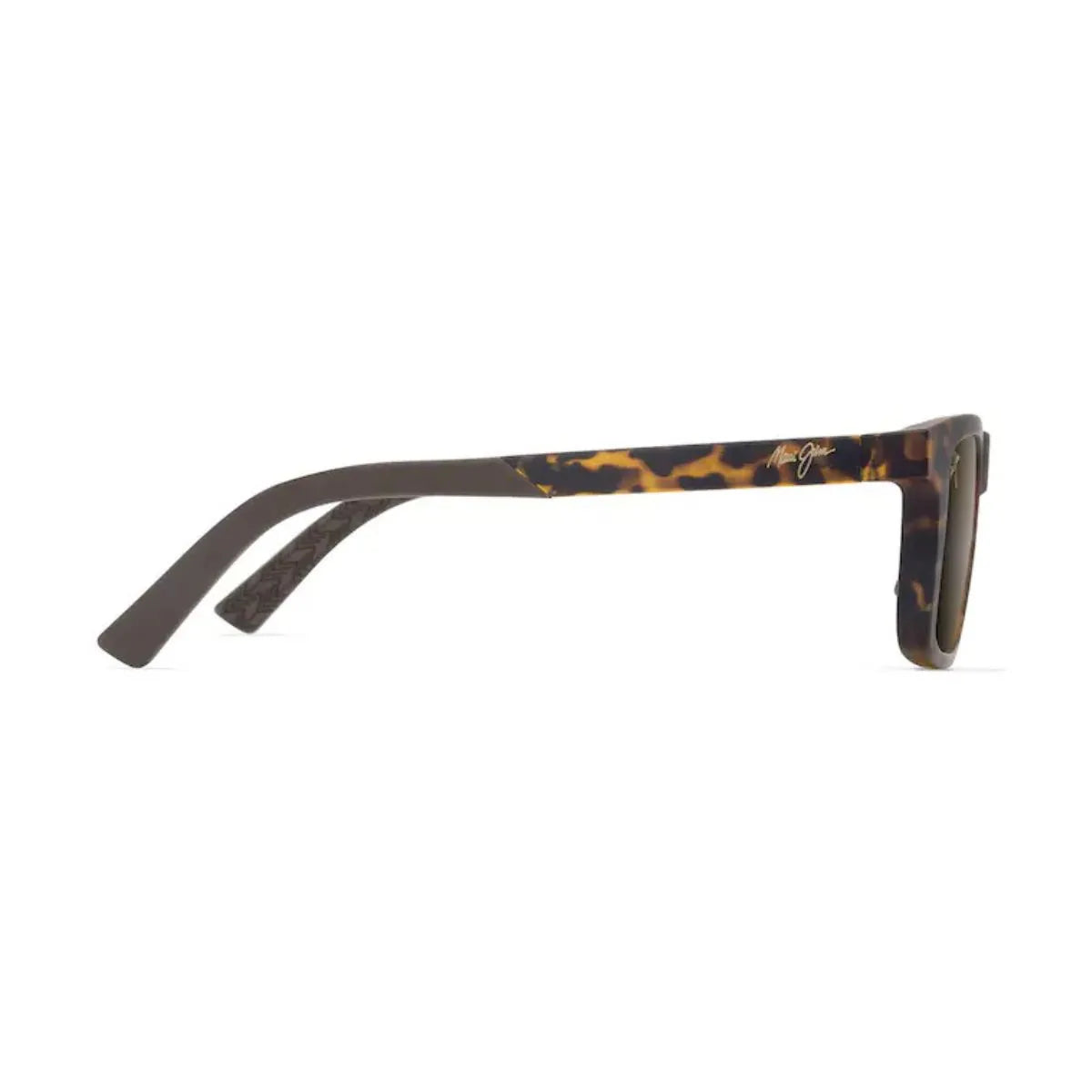 Unisex Maui Jim MJ0341S 002 brown lens polarized sunglasses front view