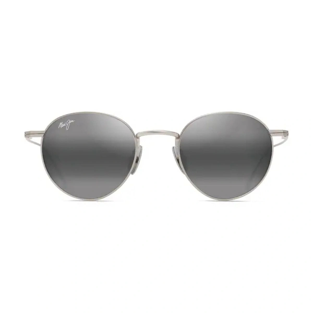Maui Jim Kaapeha MJ0691S-001 round polarized titanium sunglasses