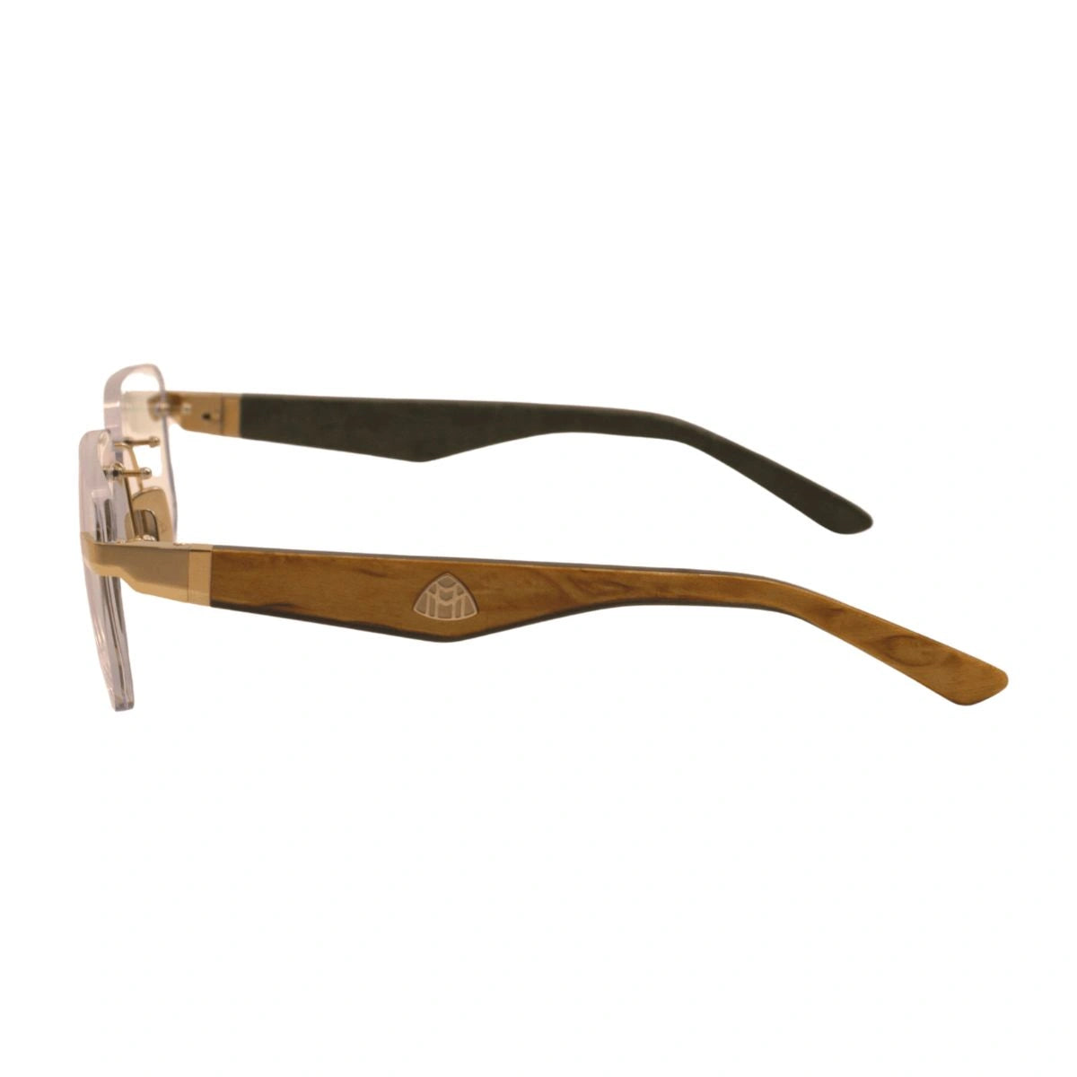 Premium Maybach MG-WCY-Z65 unisex rimless optical frame with metal nose pads