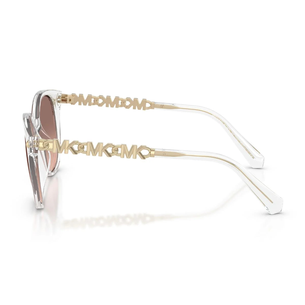 Featuring MK2264U Pienza sunglasses with pink gradient brown lenses