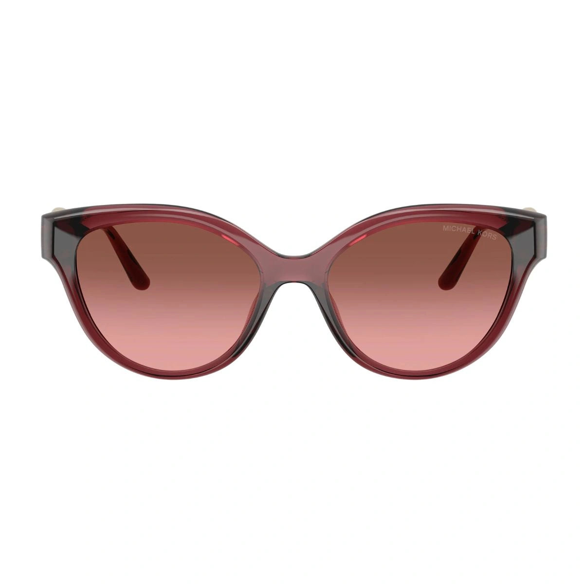 Michael Kors Nagoya MK2271U transparent rosewood cat-eye sunglasses for women