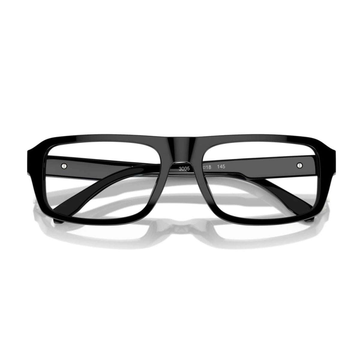 Authentic Michael Kors Rioja rectangle acetate eyeglasses black