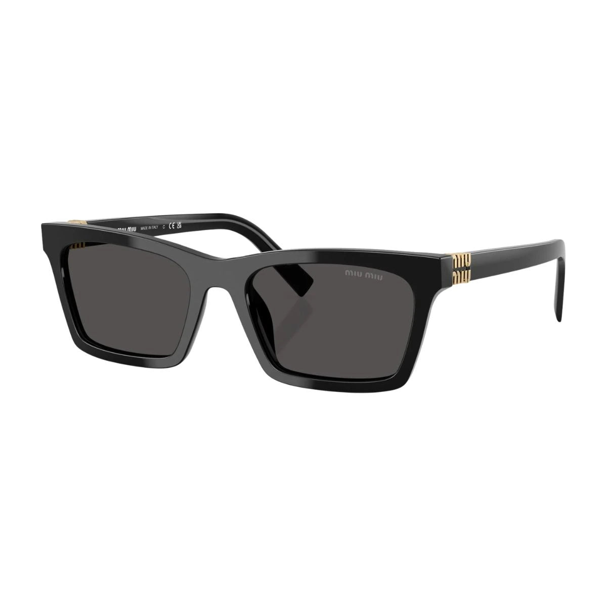 Miu Miu black colour shades SMU A05 16K-08Z stylish miu miu eyewear at Optorium