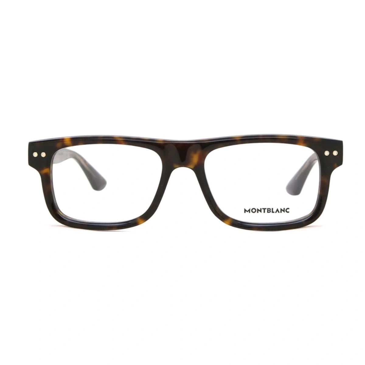 Montblanc men’s spectacles featuring Snowcap logo details