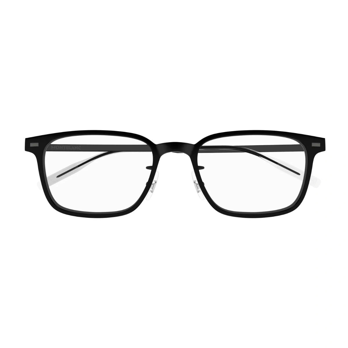 Montblanc executive eyeglasses with slim metal temples for men