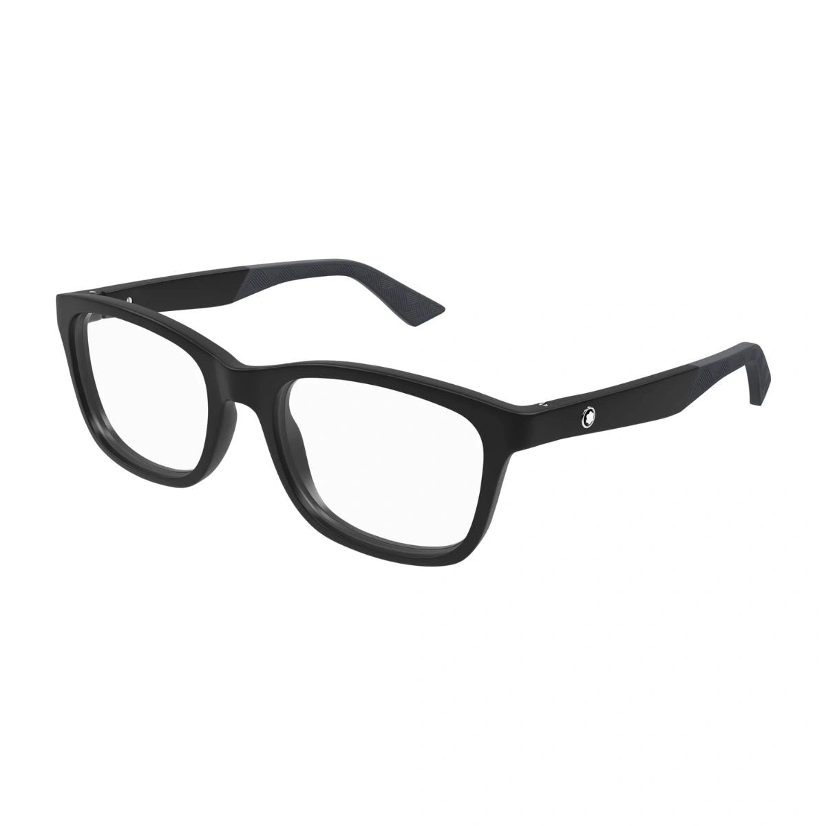 Premium Montblanc square spectacles with textured temples