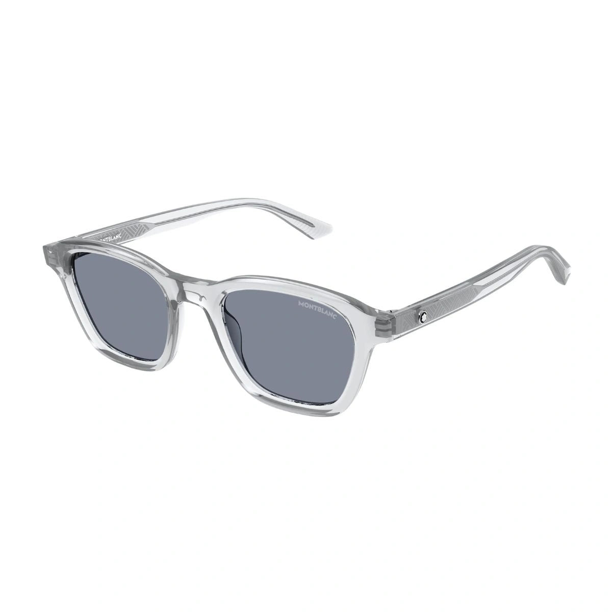 Authentic Montblanc MB0384S grey designer UV protection sunglasses online