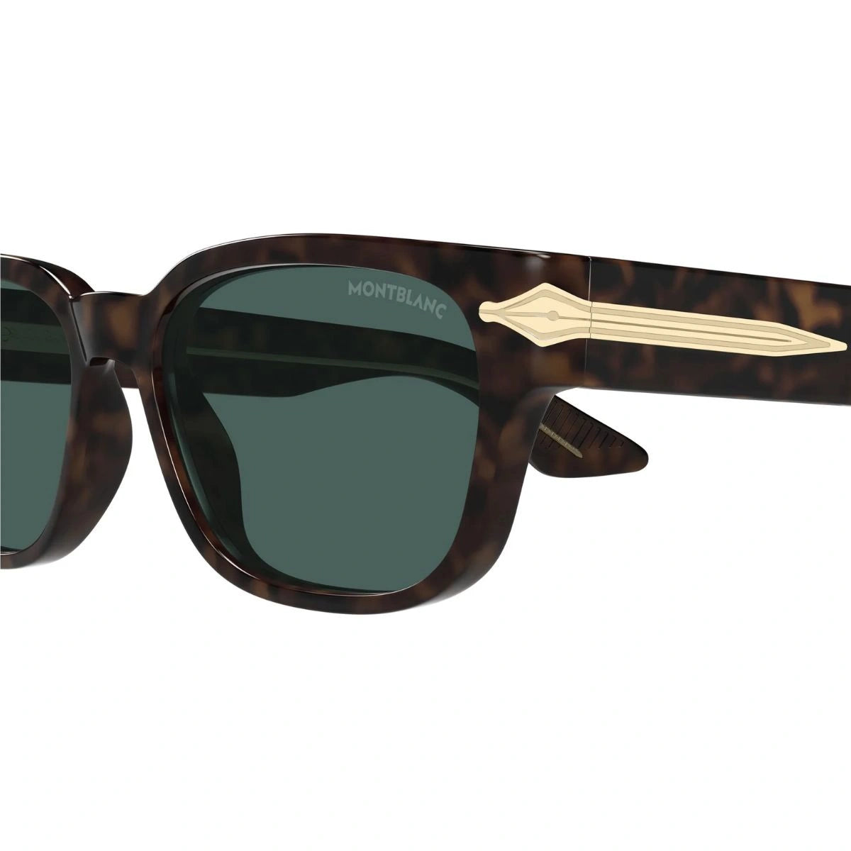 Elegant MB0479S 002 men’s sunglasses with signature gold temple detailing