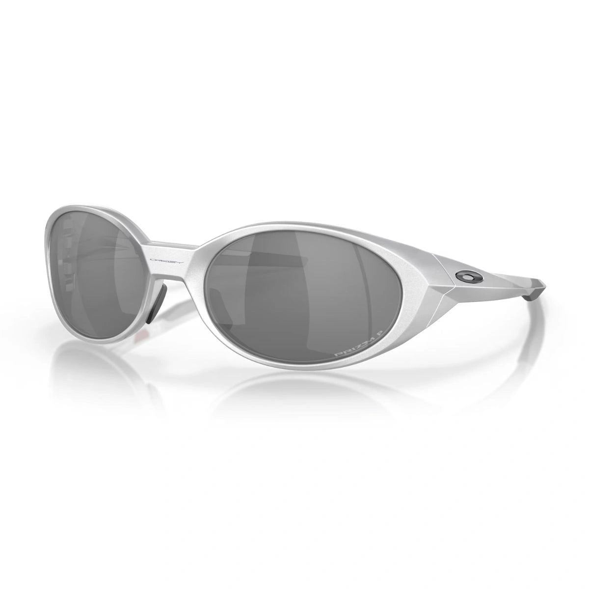 Shop Oakley OO9438-0558 Unisex Silver Sport Sunglasses with Prizm Lenses