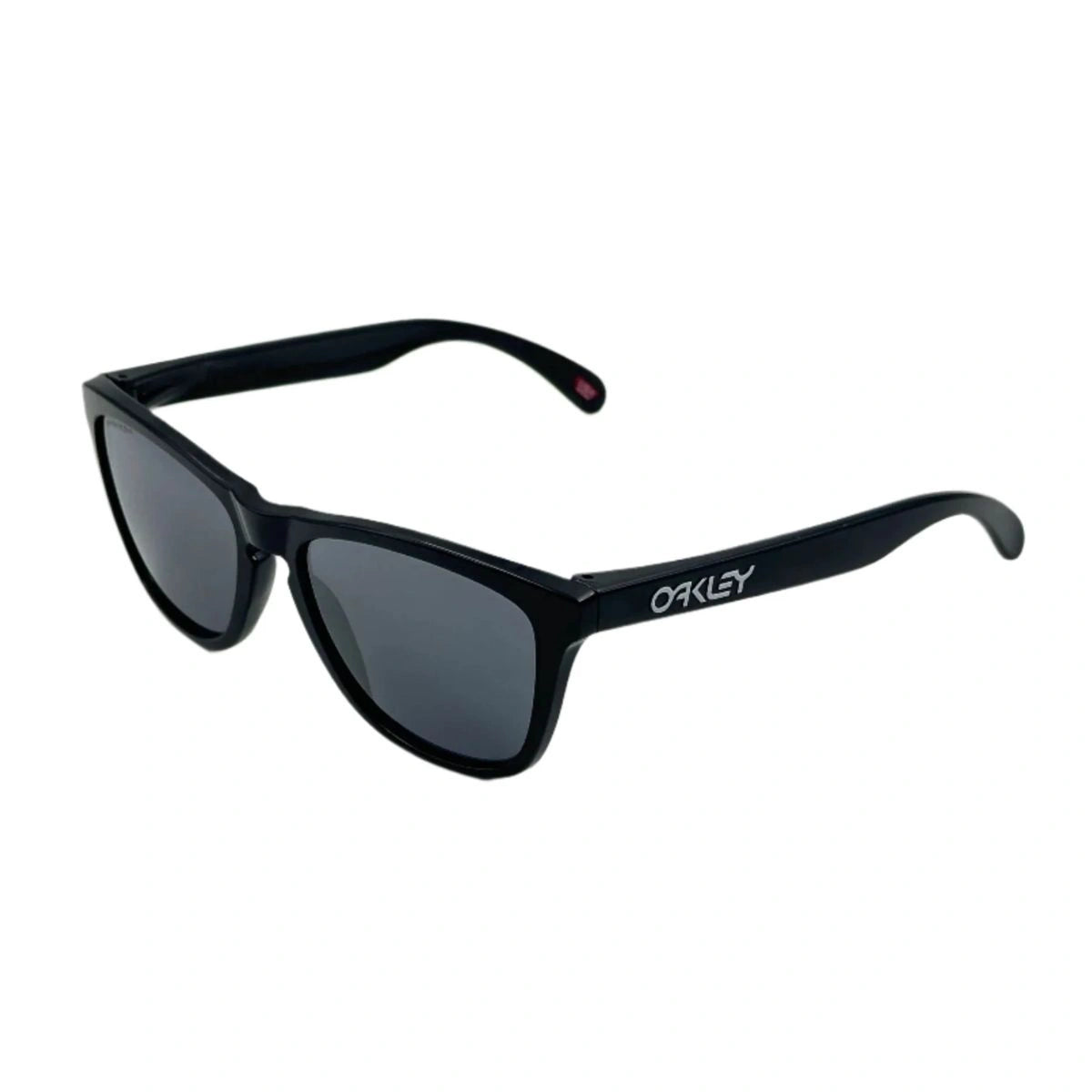 Explore Oakley Frogskins square sunglasses with Prizm Black lenses