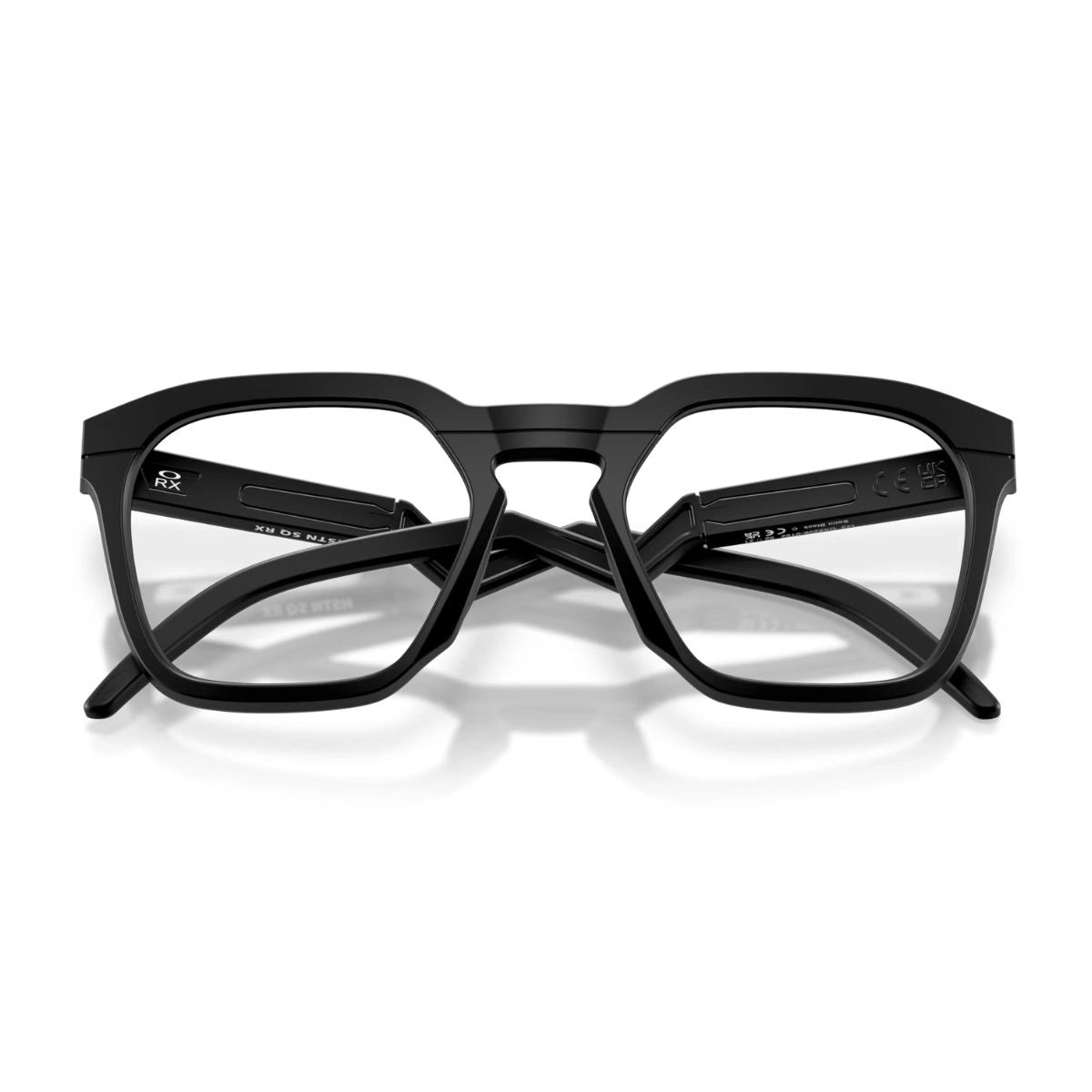 Explore Oakley HSTN SQ RX Satin Black Unisex Designer Optical Eyeglasses
