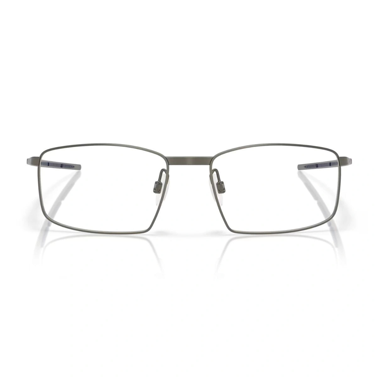 Lightweight Oakley Burrow titanium eyeglasses with premium comfort fit