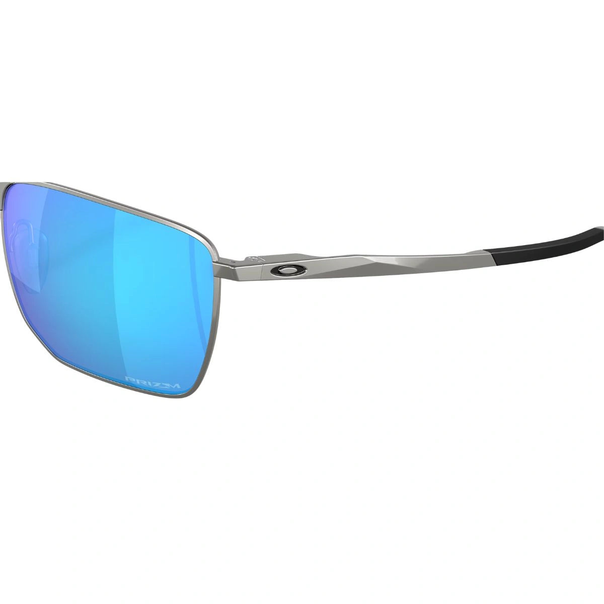 Premium Oakley designer shades with silver frame and black temples