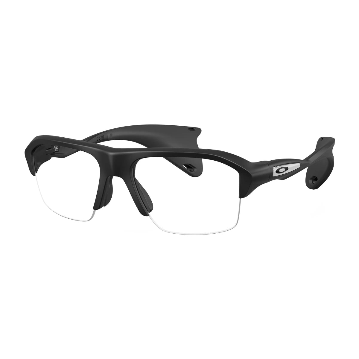 Buy Oakley Stunt Glider OX8198 satin black rectangle RX eyeglasses for Men