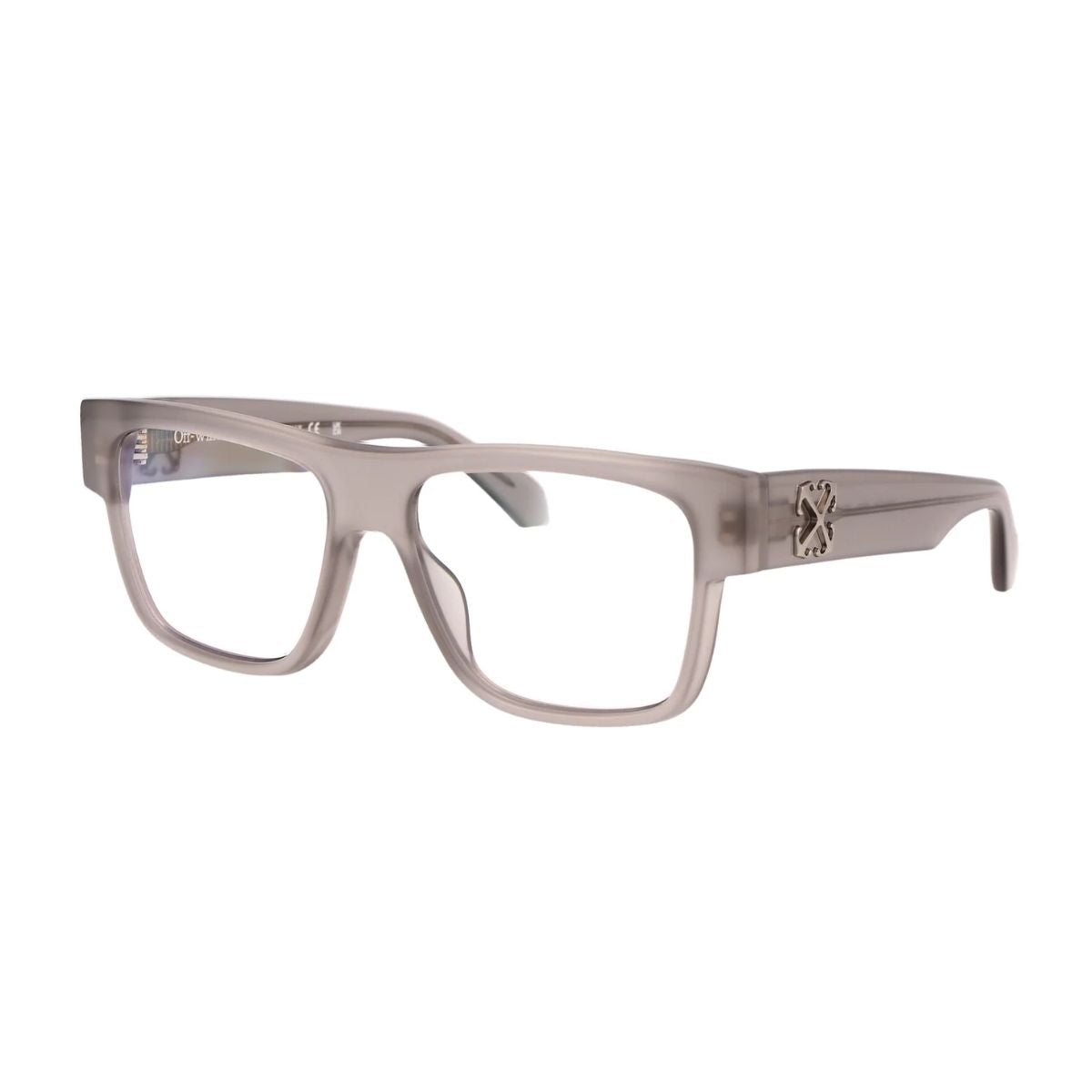 Upgrade your look with Off-White OERJ060 0900 grey square eyewear. Perfect for men & women, these stylish optical frames are lightweight and durable. Find high-quality prescription glasses online at Optorium.