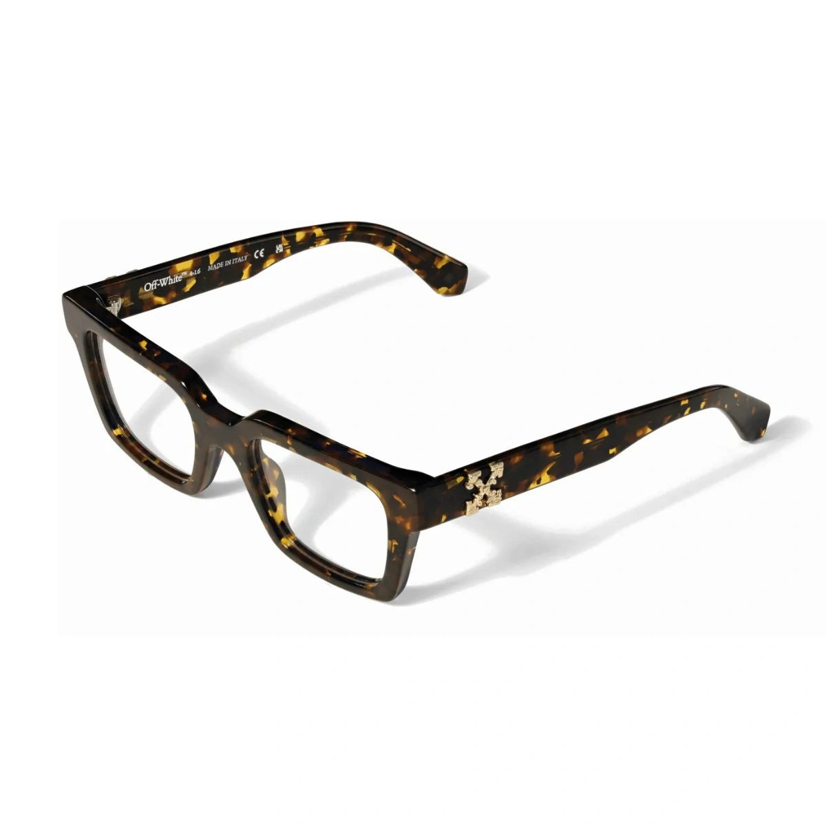 Authentic Off-White OW5008 6000 Dark Havana Optical Eyeglasses