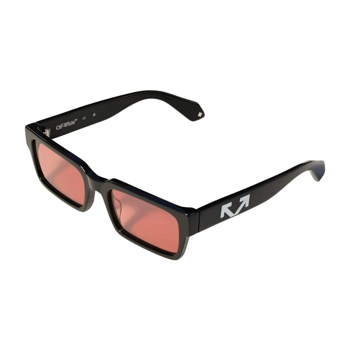 Off-White OW1032 1025 rectangular sunglasses with white Arrow logo