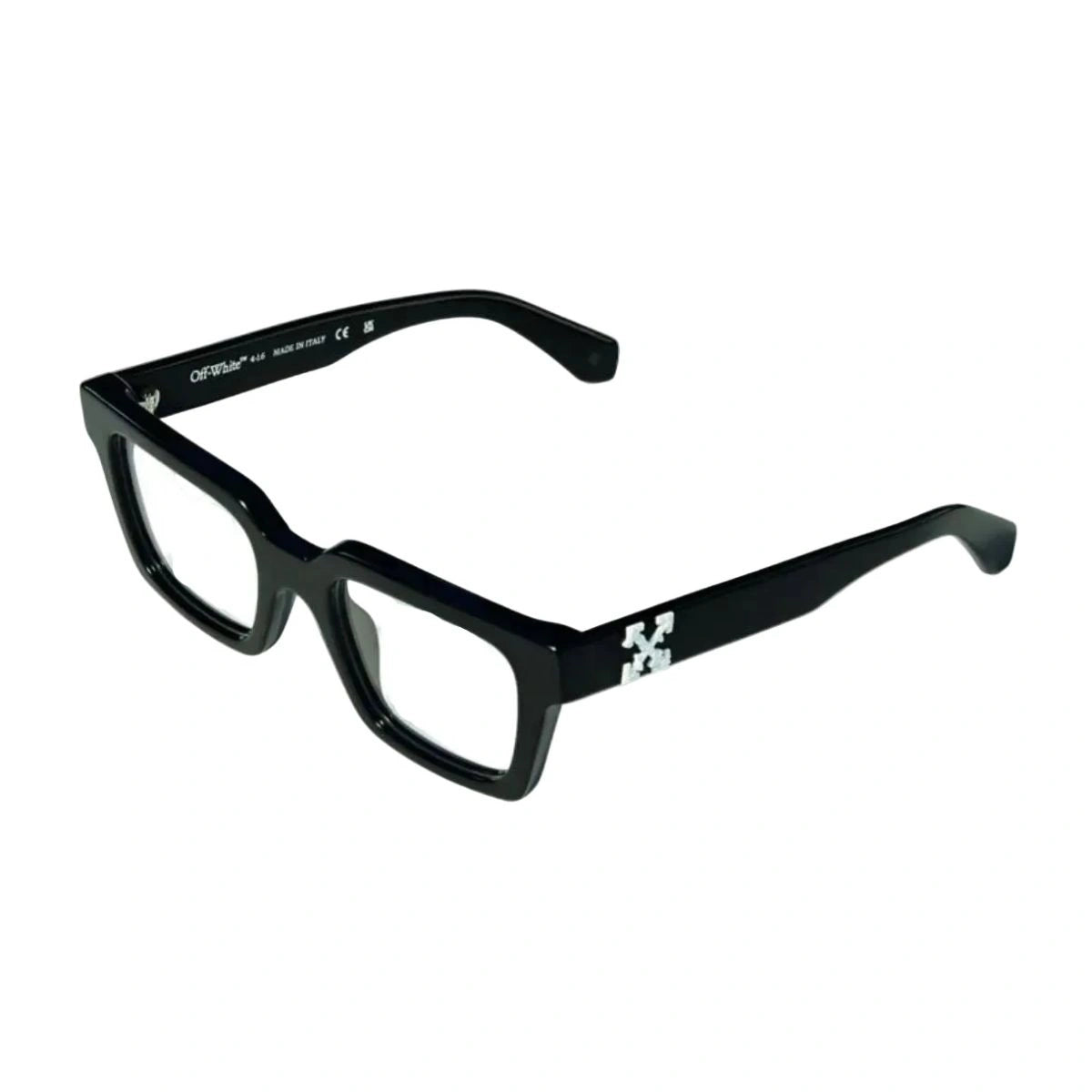 Authentic OFF-WHITE OW5008 black acetate fashion eyewear frame