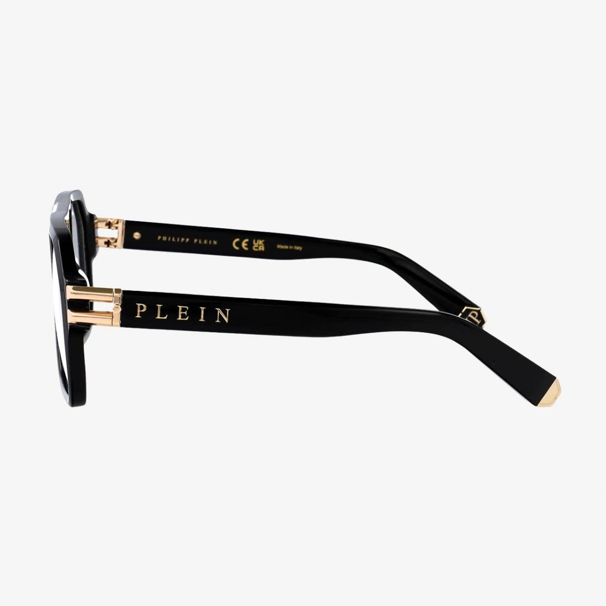 Designer PHILIPP PLEIN Icon VPP148 Eyeglasses with PLEIN Temple Branding