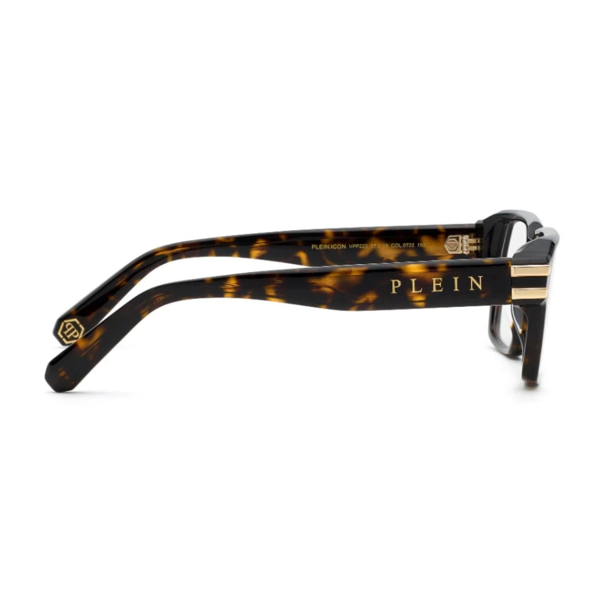 Premium Philipp Plein Havana square prescription optical spectacles eyewear shop