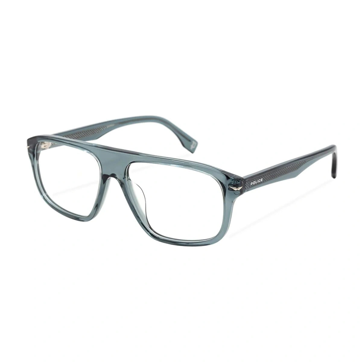 Police VPLQ65K Champ 12 green acetate prescription eyeglasses online