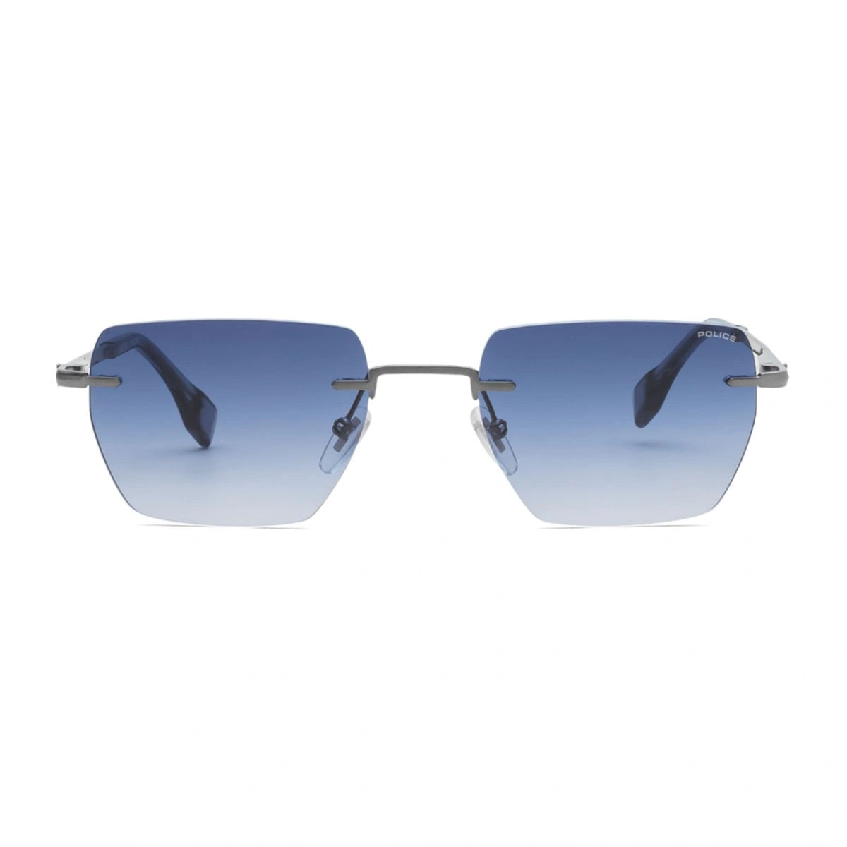 Police Impetus SPLW07K 0509 rimless sunglasses men at Optorium