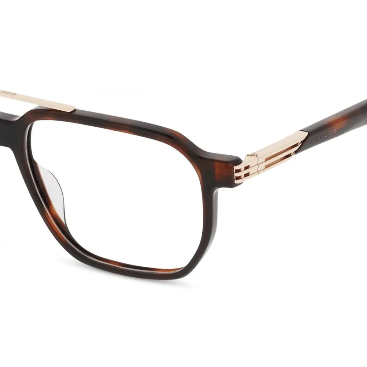 Police Havana colour optical frame eyewear for men VPLR70K 01AY at India